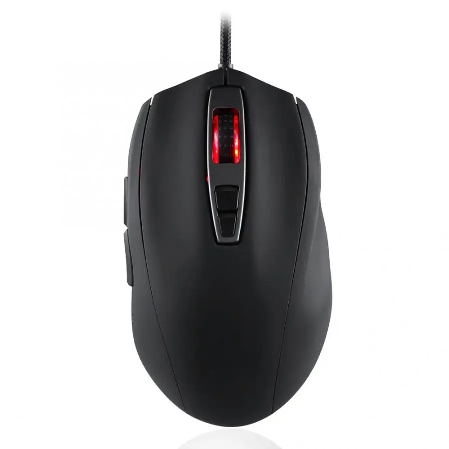 5000 dpi RGB подсветка USB Проводная игровая оптическая мышь Регулируемая dpi для геймеров на ПК в продаже