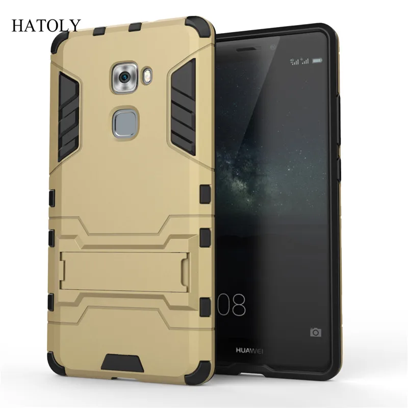 HATOLY ل درع حالة هواوي زميله S حالة صدمات روبوت الهجين وعرة سيليكون المطاط الصلب عودة الهاتف غطاء لهواوي زميله S