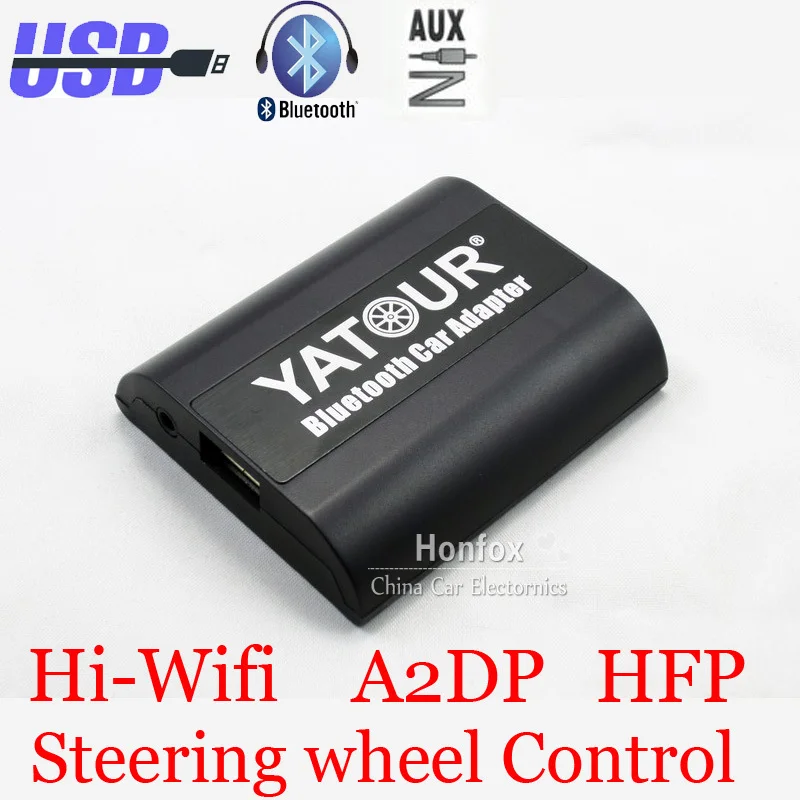 

Yatour Bluetooth Car Adapter For Smart 450 Lancia Lybra Fiat Brava Bravo Marea 8-Pin Grundig YT-BTA AUX IN HI-FI A2DP
