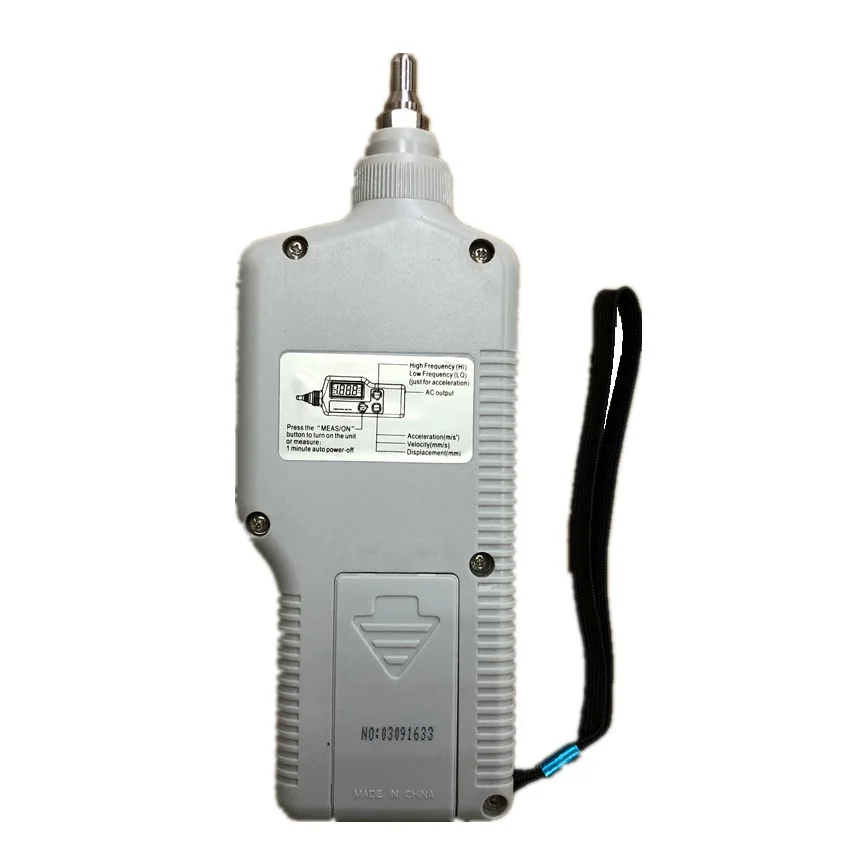 portable vibration meter Smart Sensor AS63A displacement velocity