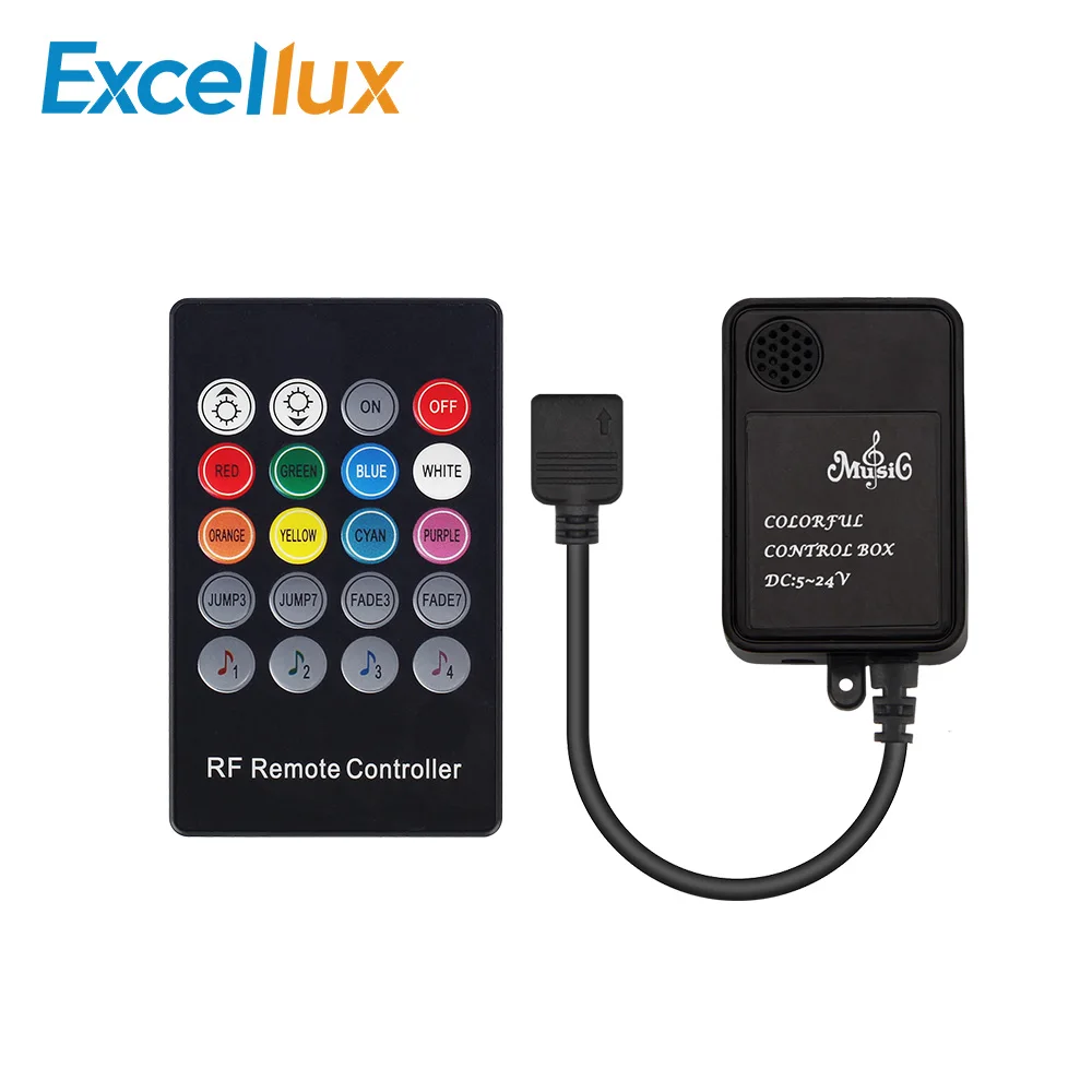 RGB strip light 20 Keys Music RF Remote Controller for 2835 3528 5050