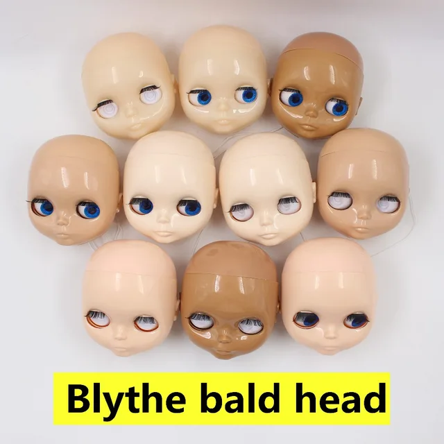 bald head doll