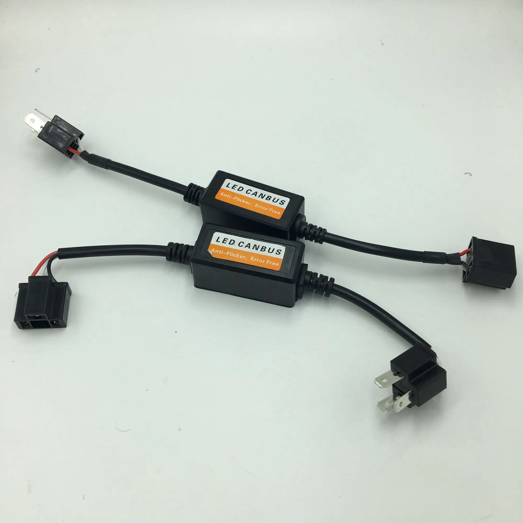 

2PCS H4 LED headlamp decoder Canbus Anti-Flicker Error Free decoder EMC