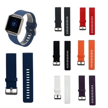 

Colorful Replacement Watch Band for Fitbit Blaze Smart Watch Soft Adjustbale Length Watch Strap Wristband Accessories