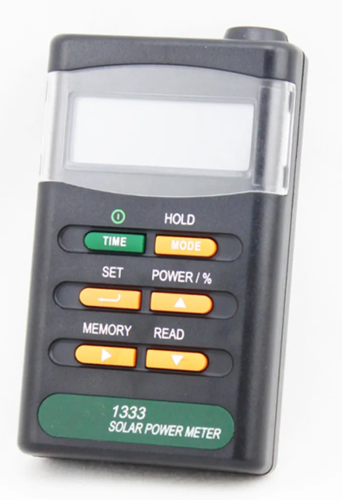 

Hot Sale High Precision Solar Power Meter Digital Radiation Tester TES1333 Handheld Portable Solar Irradiance Energy Meter