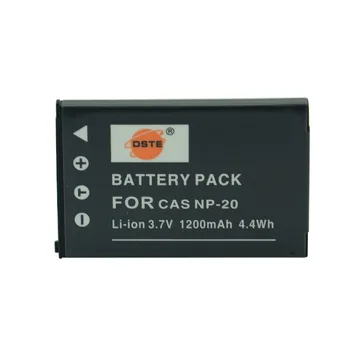 

DSTE NP-20 Rechargeable Battery for Casio Exilim EX-M1 M2 EM20 M20U S1 S100 S100WE S1PM S2 S20 S20U S3 Digital Camera