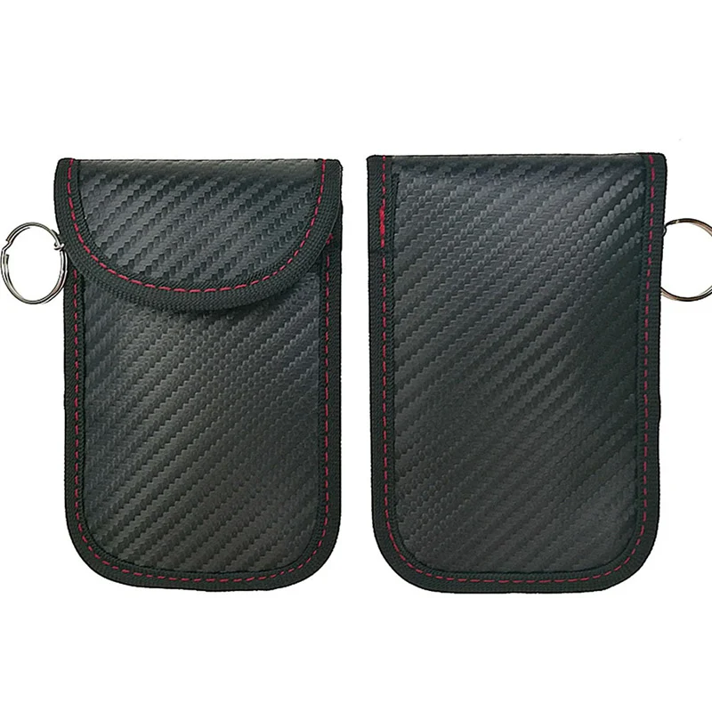 

RF RFID Signal Blocking Bag Cover Signal Blocker Case Faraday Cage Pouch For Keyless Car Keys Radiation Protection Cell Phone
