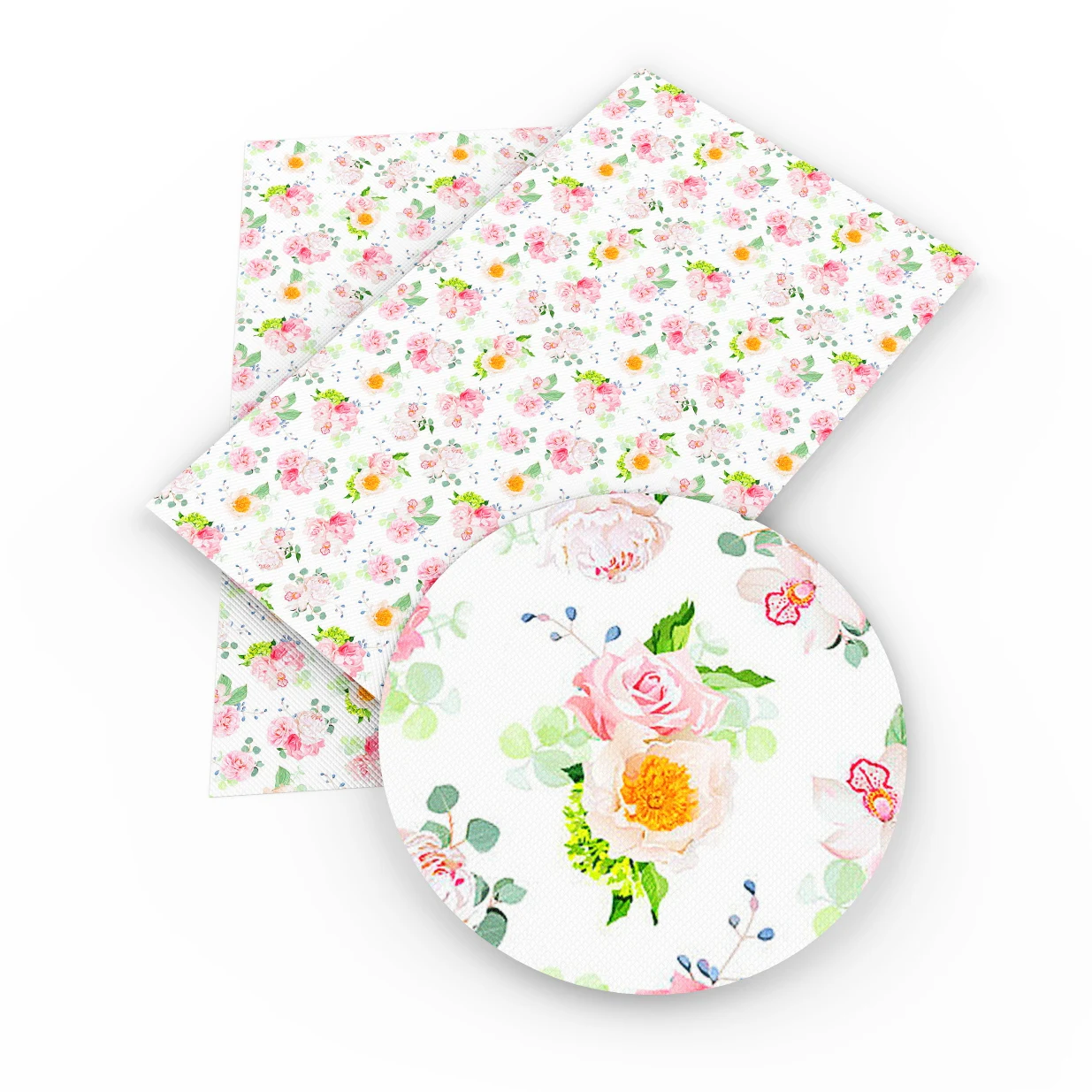

David accessories 30x140cm flower faux artificial Synthetic leather fabric hair bow diy decoration crafts 1piece,1Yc4000