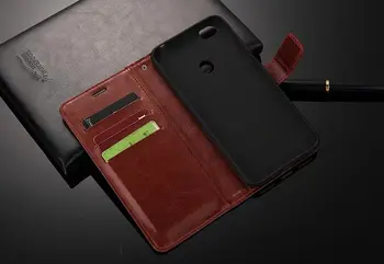 

10pcs/lot For Xiaomi Redmi note 5A Crazy Horse Leather Wallet Case For Xiaomi note 2 Redmi note 4 max2 Mi6 Redmi 4 pro 4A 4X