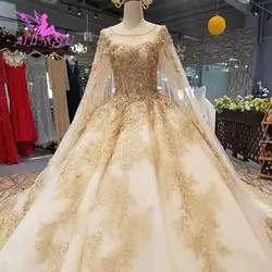 AIJINGYU Сделано в Турции мусульманское свадебное платье африканские платья Best Зима Винтаж кисточки платья для женщин Роза красивые свадебные