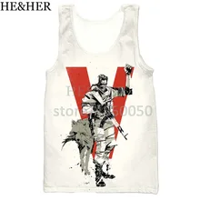 Фильм металлическая Шестерня твердый 3D Печатный Топ на бретелях для мужчин модный крутой летний топ на бретелях для работы Мужские Женские топы на бретельках