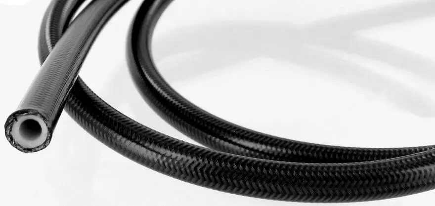 1 метр нержавеющая сталь 3an an3 AN 3 ptfe тормозной поворотный шланг с pve верхним