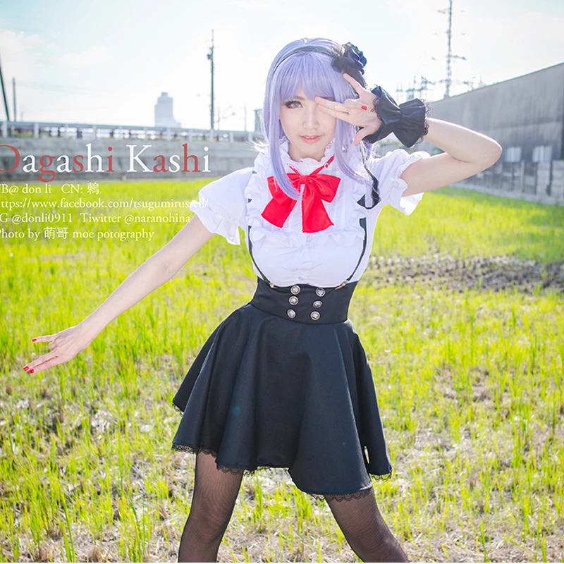

New Anime Dagashi Kashi cosplay Shidare Hotaru Halloween party female daily uniform cosplay costume