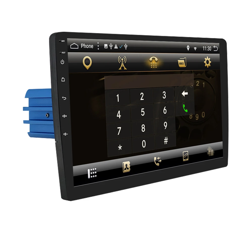 Sale 9/10 inch Android 8.1 universal Car Radio 2 din android car radio DVD Player GPS NAVIGATION WIFI Bluetooth Rear CAM 8 cores T8 4