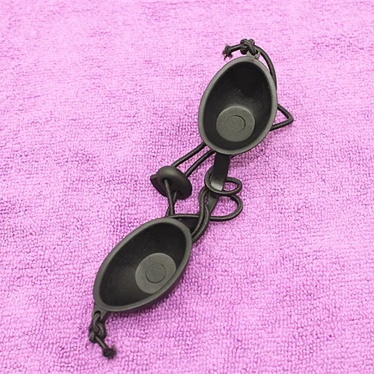 5 шт. мягкий окуляр лазерный светильник защитные очки IPL красота клиника пациента черные карбоновые кукольные очки OPT E светильник eyecup