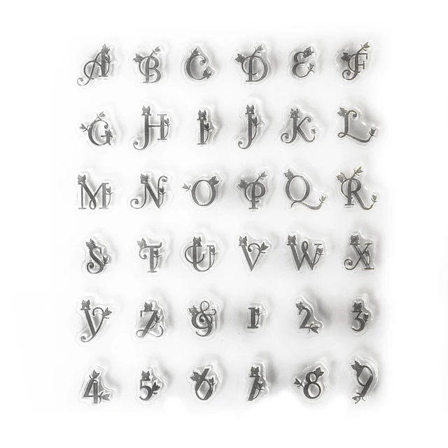 pretty lettering stencils