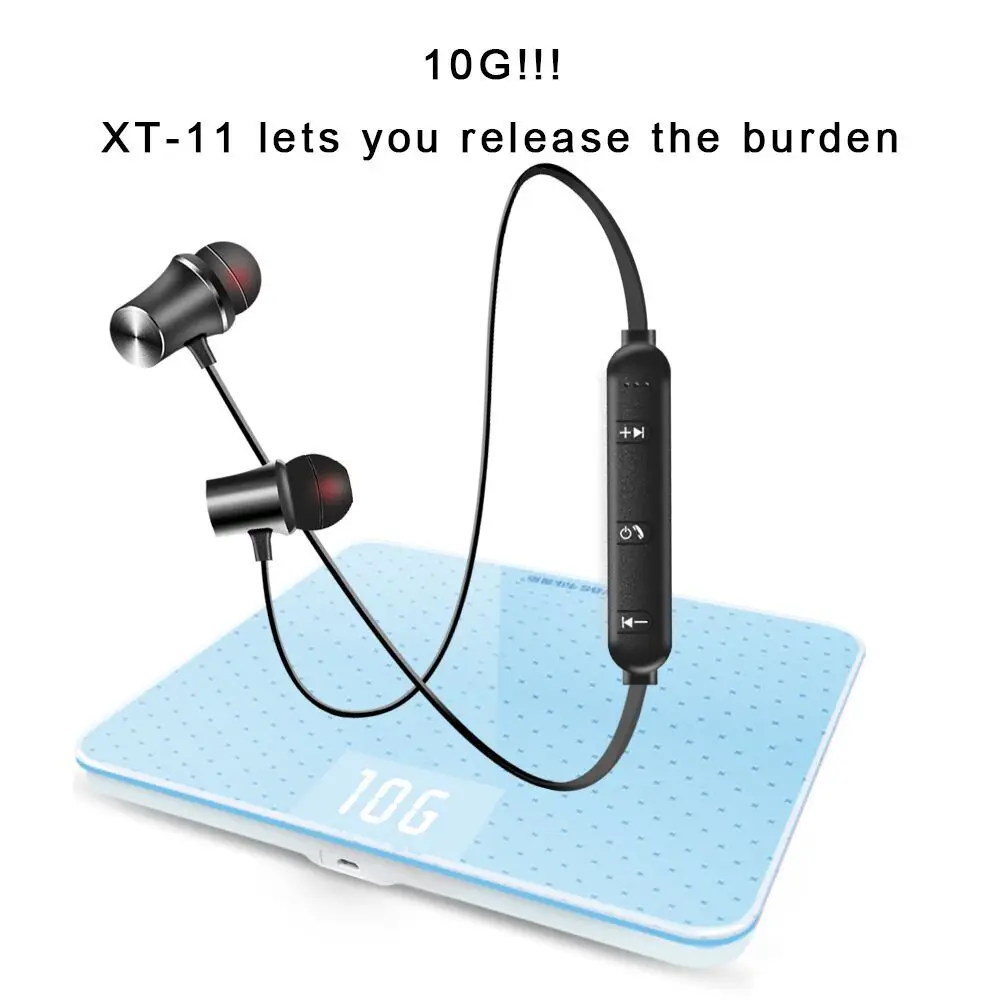 Беспроводные наушники Bluetooth для телефона с шейным ободом спортивные Auriculare CSR всех