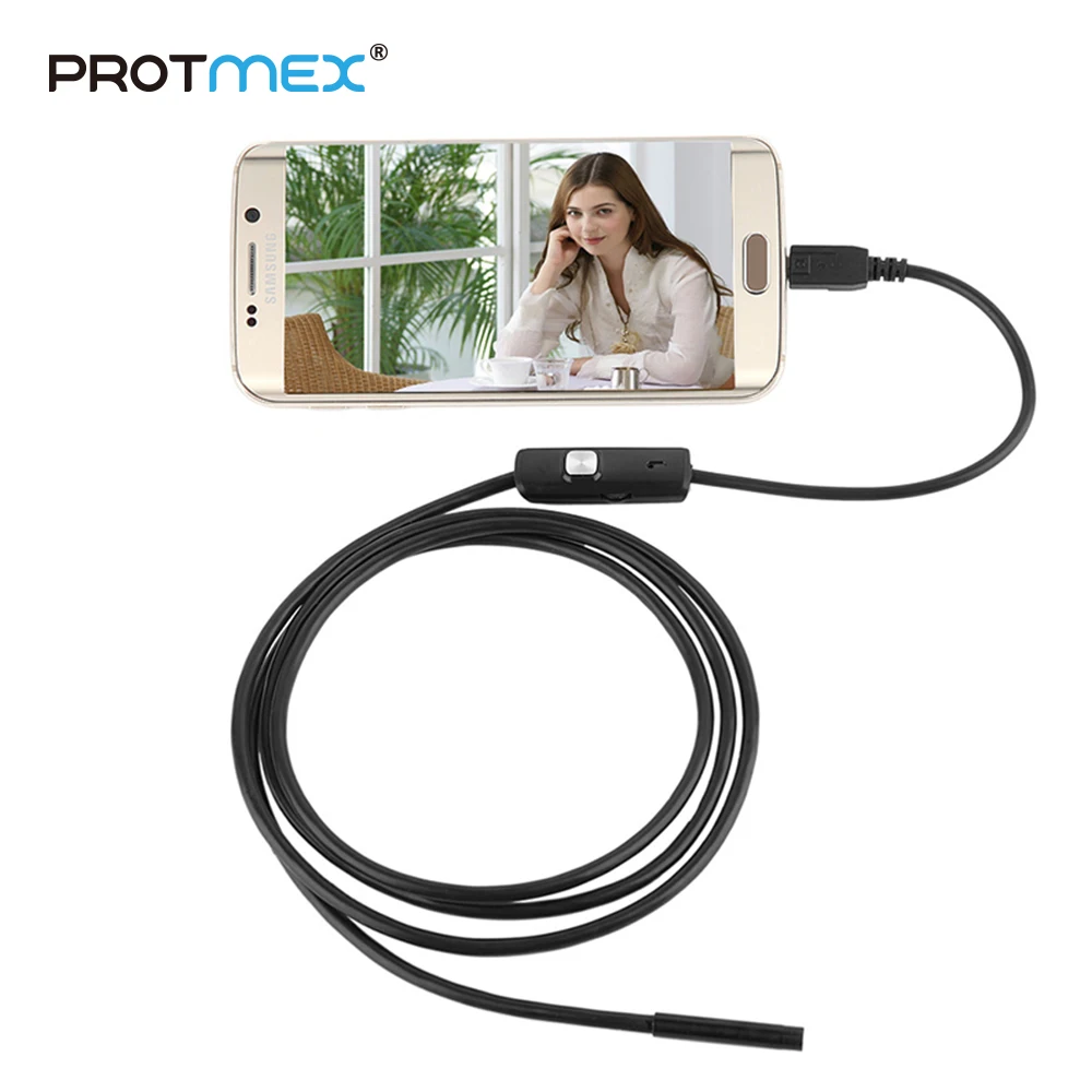 

5.5MM/3.5M Endoscope Andriod OTG USB Endoscope Camera With 6 Adjustable LED IP67 Waterproof Snake Tube Inspection USB Borescope