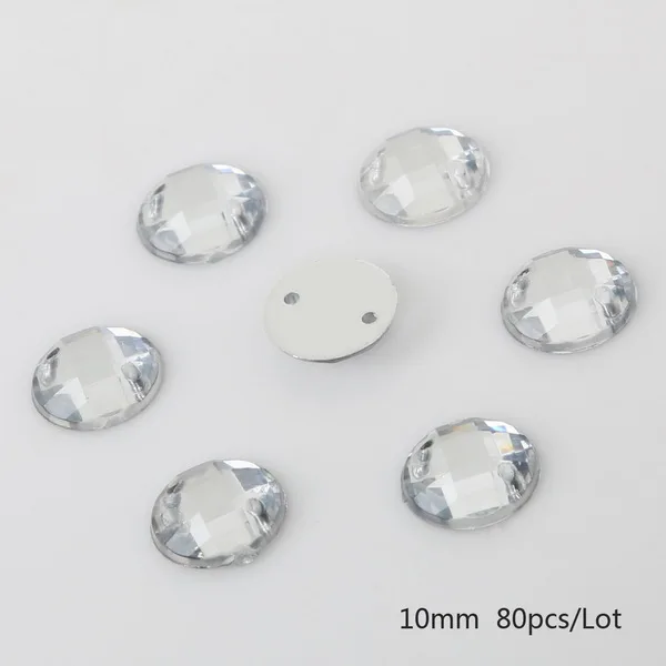 10MM 80PCS Clear