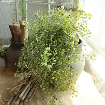 

Artificial Flowers Desktop Water Gras Simulation Fake Plant Wedding Party Decoration Home Decor Bridesmaid Bride Holding Flower