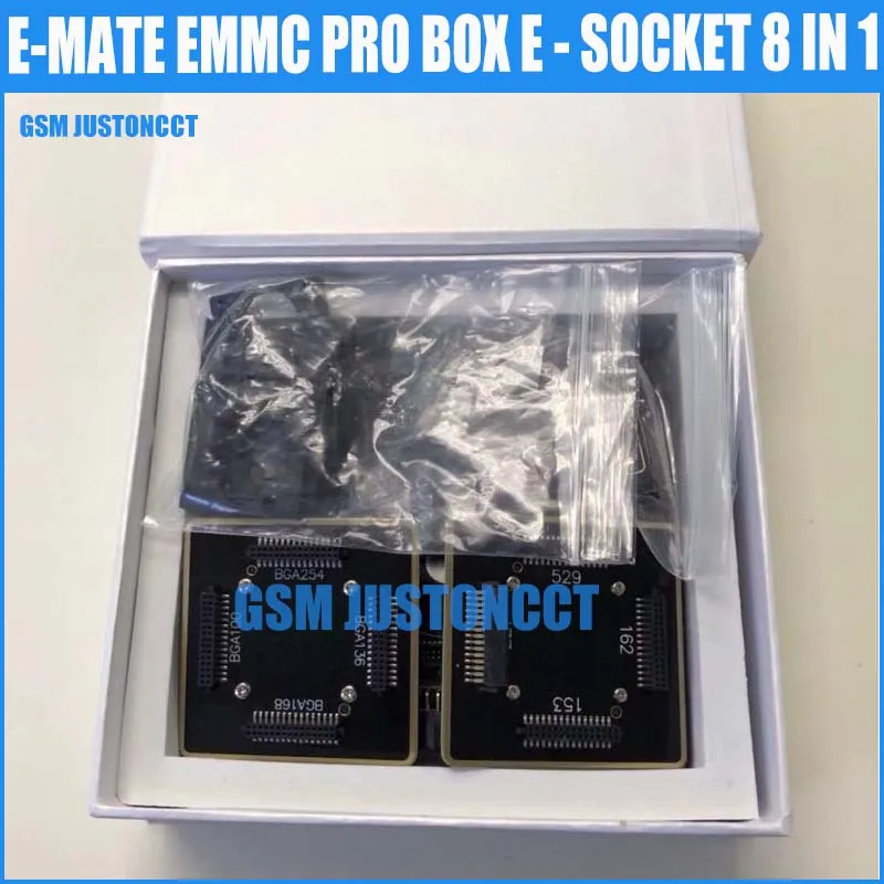 E-MATE EMMC PRO BOX E - SOCKET 8 IN 1 - GSMJUSTONCCT -B3