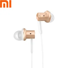 Original Xiaomi Dual Dynamic Balanced Armature Earphones HD Stereo Wired Control Hi Res Audio For Xiaomi