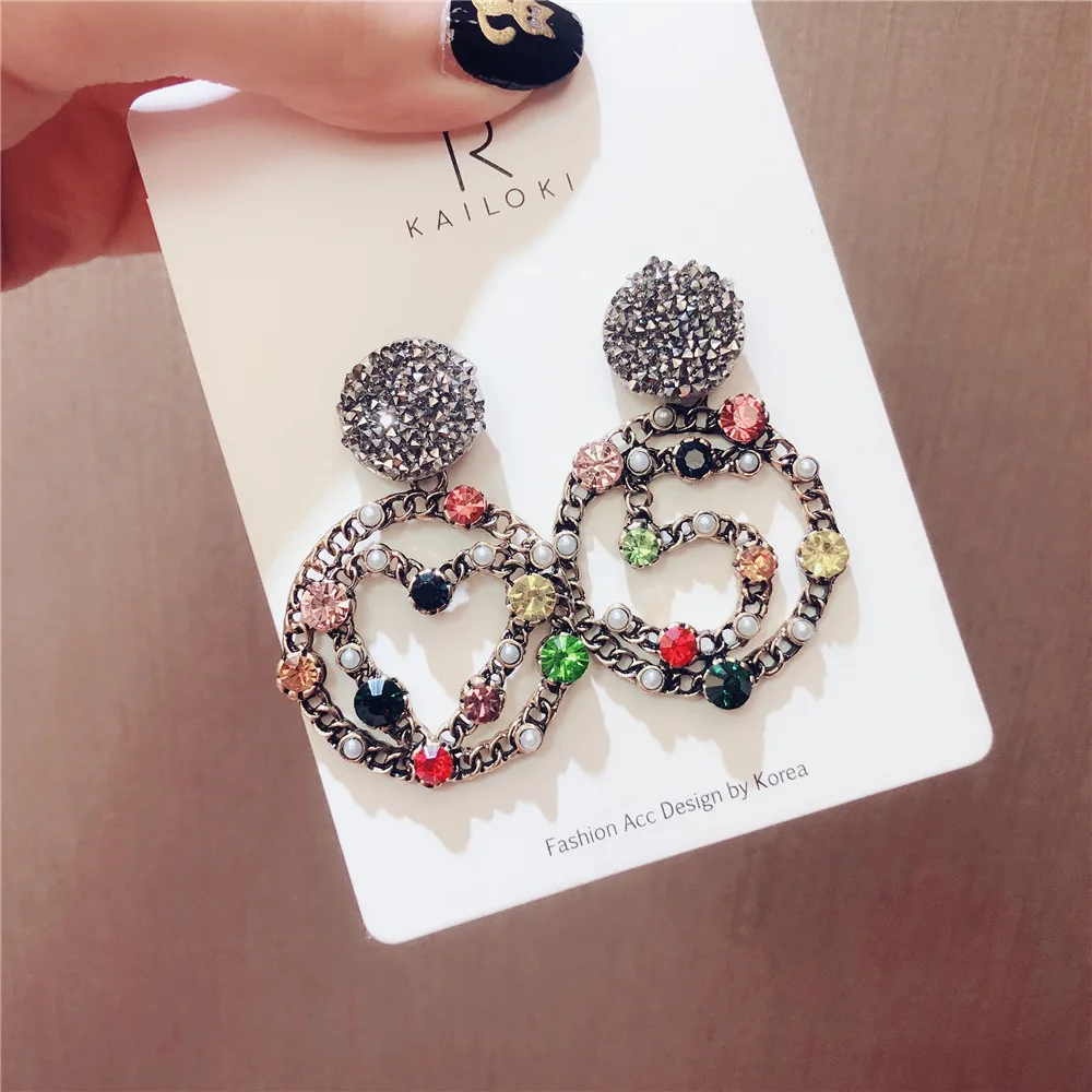 SHIFEEL 2018 Новые Модные женские ювелирные изделия S925 Pin Красочные Стразы номер 5 пот