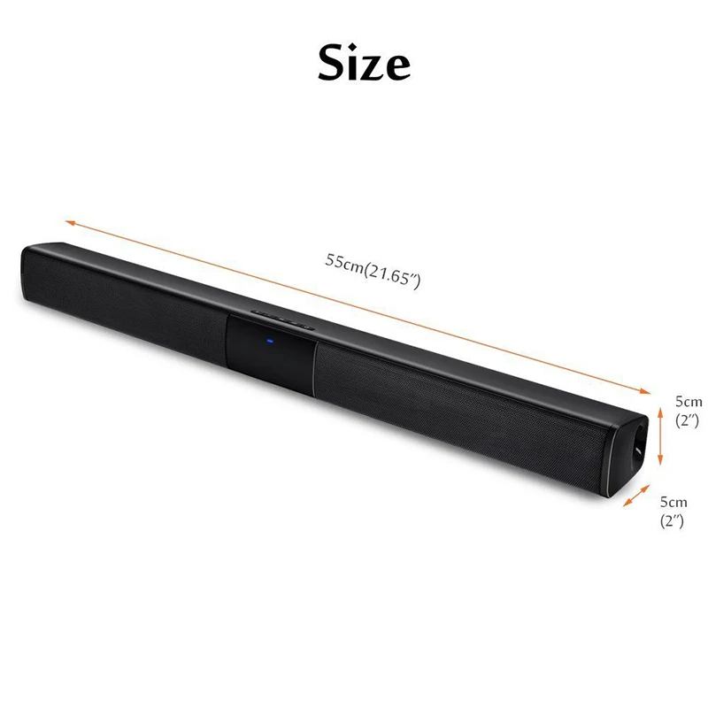 XGODY Soundbar BS 28A 21 6 дюймов беспроводной звуковой усилитель динамик портативный bluetooth