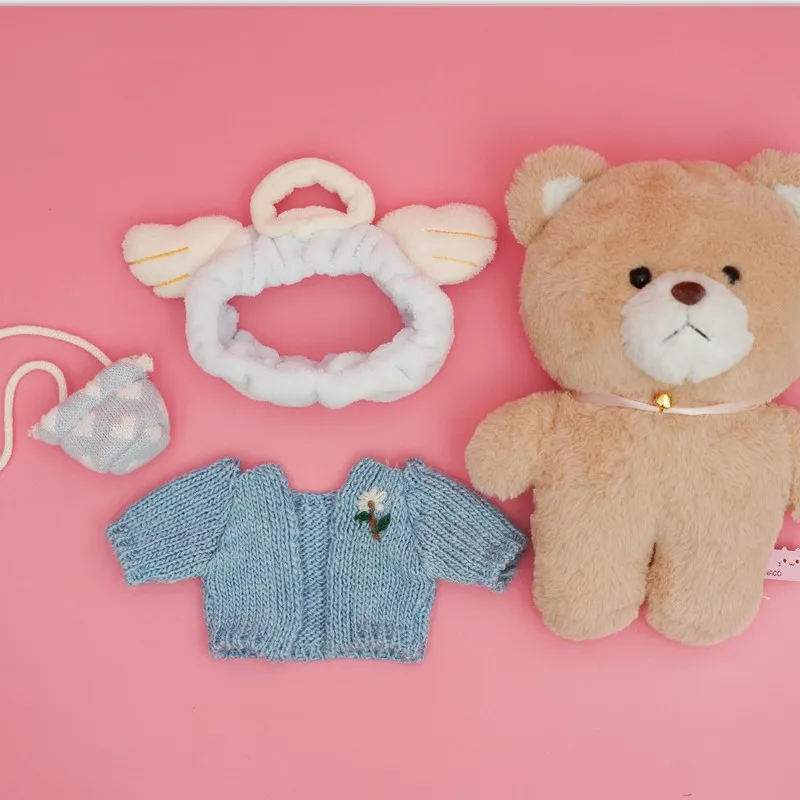 Kawaii bunny rabbit and bear plush doll stuffed brinquedos toys hobbies for children girls stuffed kids toys