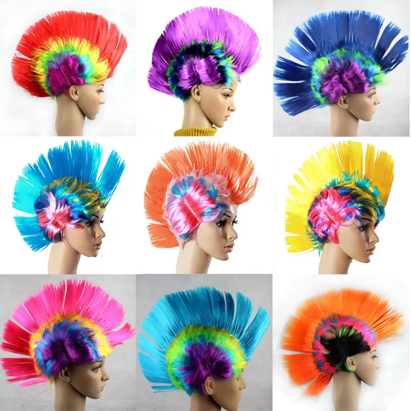 

MOHAWK Halloween party personality punk masquerade ball antics show wig bar funny comb hair accessories