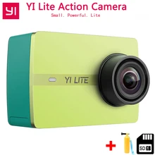 Xiaomi 1080 P YI Lite действие Камера реального Спортивная камера 4k со встроенным WI-FI 2 дюймов ЖК-дисплей Экран 150 градусов Широкий формат объектива