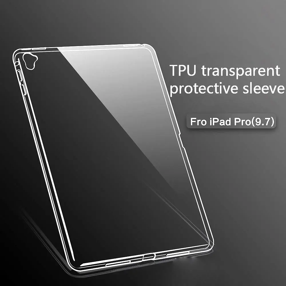 Ультратонкий Мягкий чехол из ТПУ с кристаллами хит продаж прозрачный для Ipad Pro 9 7
