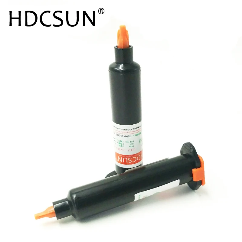 HDCSUN 2 шт. 10 мл высокое качество искусственный УФ клей жидкий оптический
