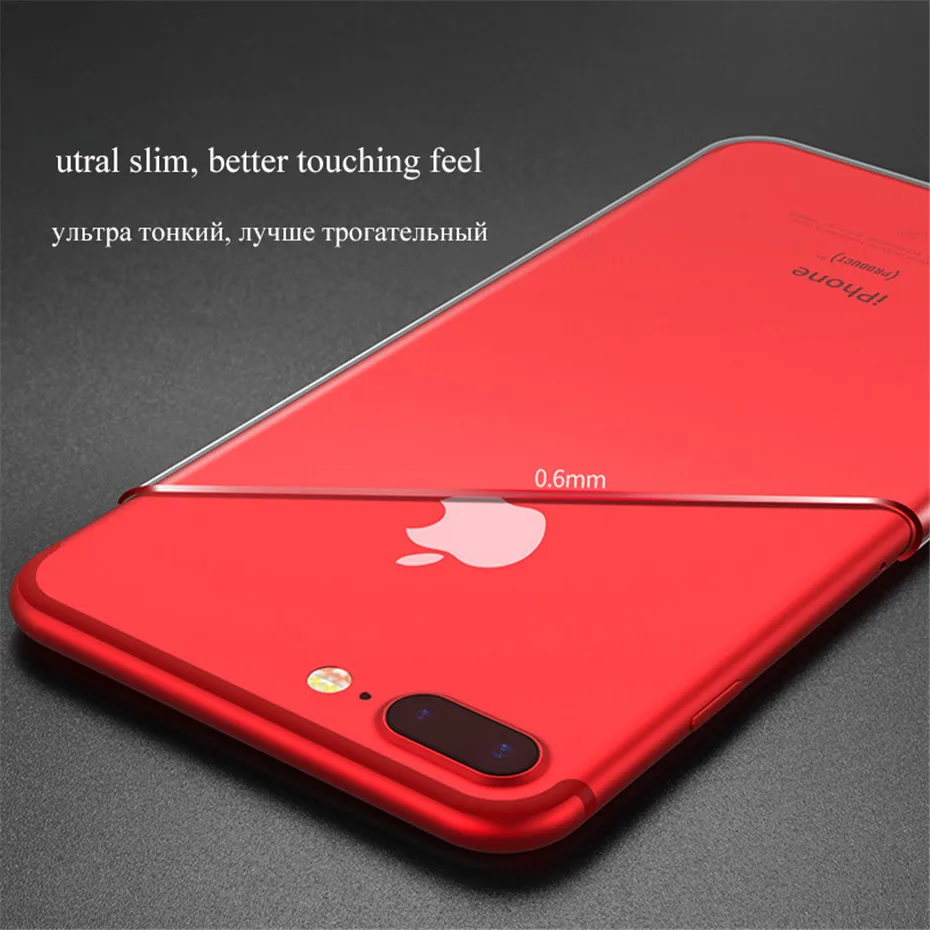 MOUSEMI Phone Cases For iPhone 6 6s 7 8 Plus X Ultra Thin Soft Transparent TPU Silicone Cases 7 For iPhone 7 5s se 6 Back Cover  (3)
