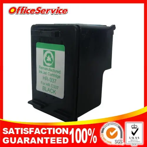 

1pcs for HP No 337 Black Remanufactured Ink Cartridge For Photosmart 2500 Series, 2570 , 2573