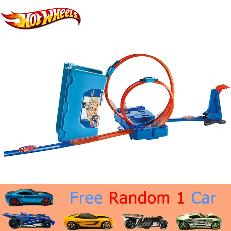 Оригинальная Фирменная трековая игрушка Hotwheels удивительные собранные игрушки