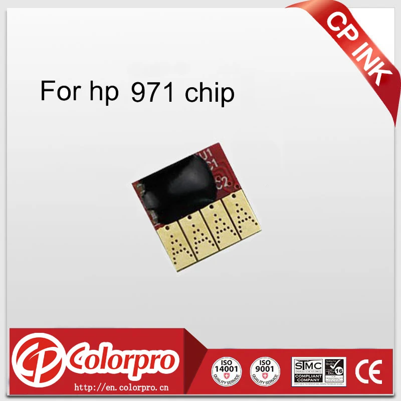 1 шт. для чипа HP 971xl ARC Officejet Pro X451dn / X451dw X476dn X476dw X551dw X576dw|arc chip|hp 971xlhp chip |