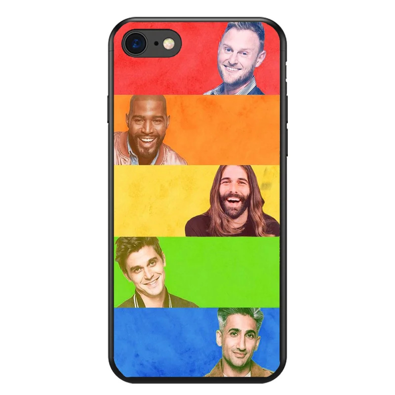 Queer Eye для прямого Guy Мягкий силиконовый чехол из ТПУ для телефона iphone 4 5 6 7 8 PLUS X XS XR XMAX Fundas Coque Capa