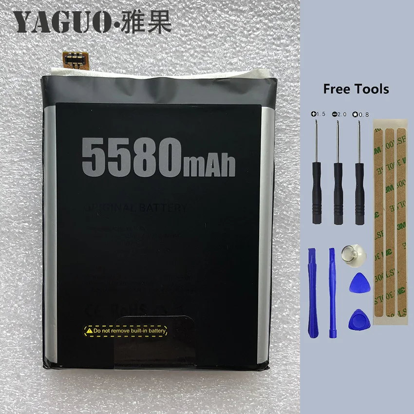 100% Новый оригинальный BAT17M15580 и BAT17S605580 запасная батарея 5580mAh для смартфона DOOGEE S60 И