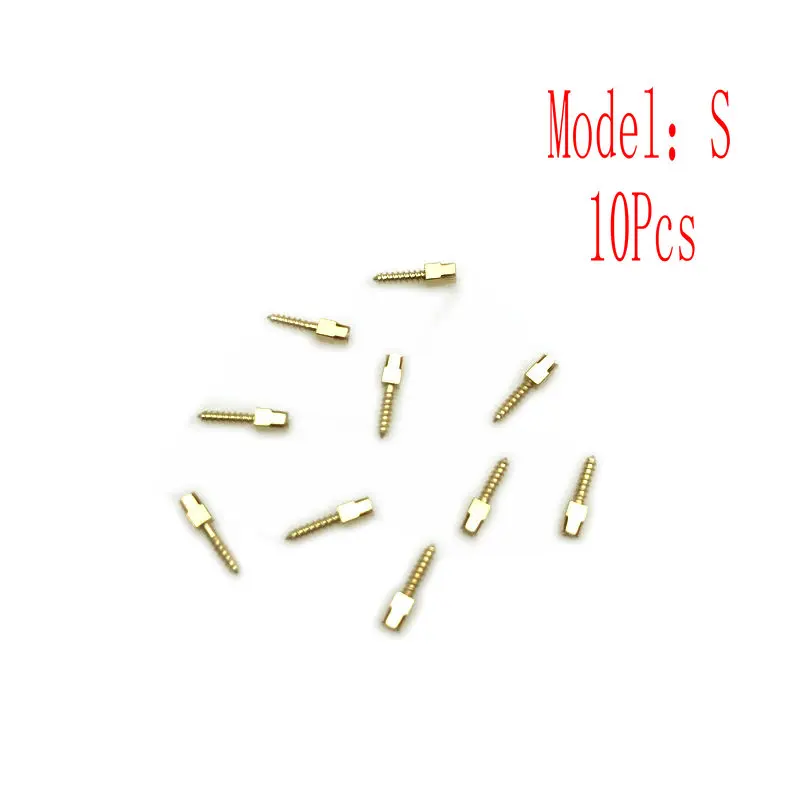 10 шт. коническая Нордин зубные Материал Позолоченные конические конический винт Post S модель
