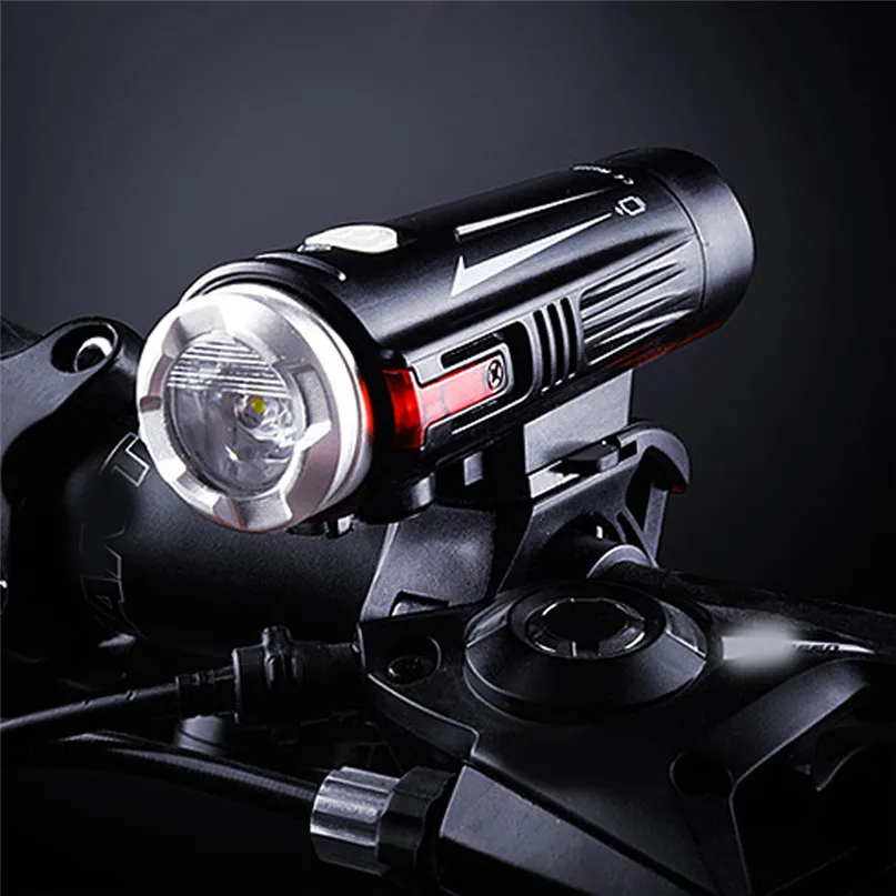 

Bicycle Light 5000 Lumen USB Rechargeable Bike Front Light MTB Bike Light Zoom Flashlight Waterproof Built-in Battery #2A27