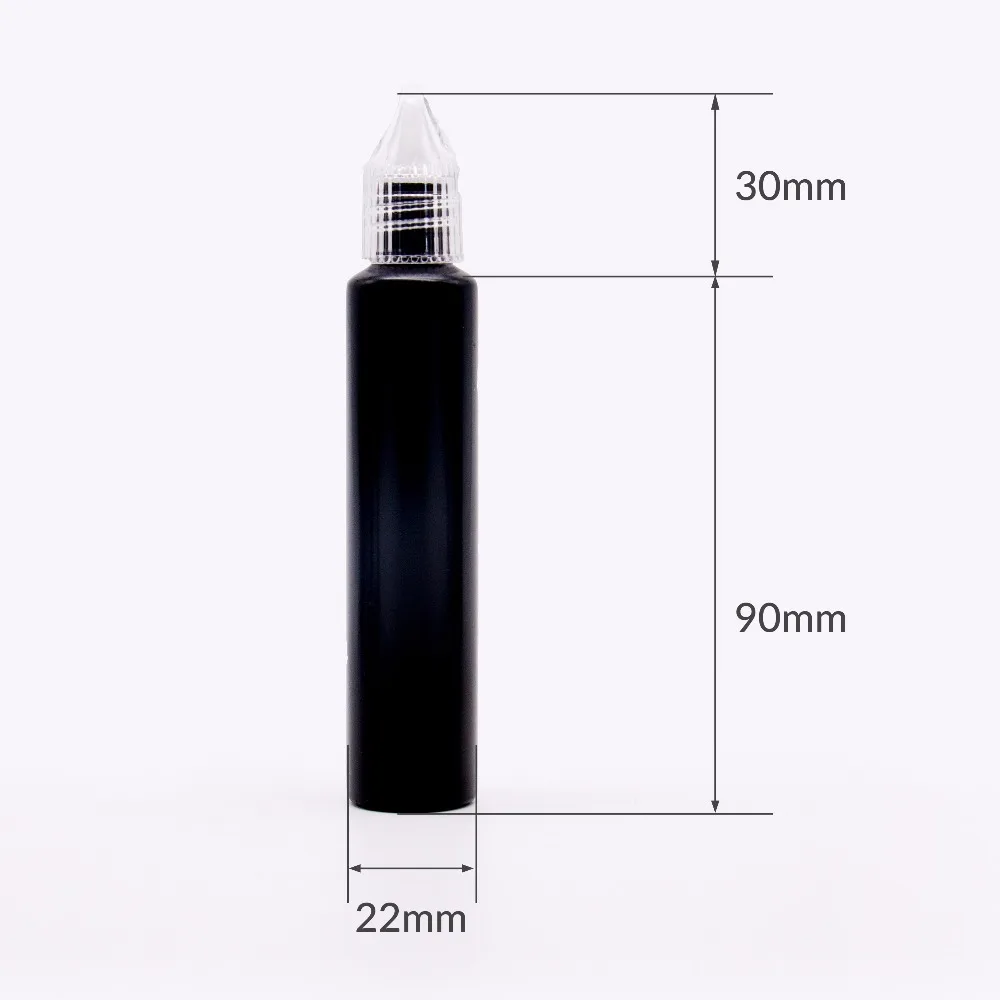 Бутылка Vape5pcs 60 мл 30 пустая пластиковая жидкая капельница с прозрачной крышкой