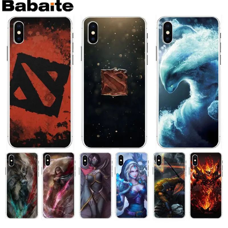 Babaite Dota 2 Logo On Sale Luxury Cool Phone Case For Apple Iphone 8 7 6 6s Plus X Xs Max 5 5s Se Xr Cover
