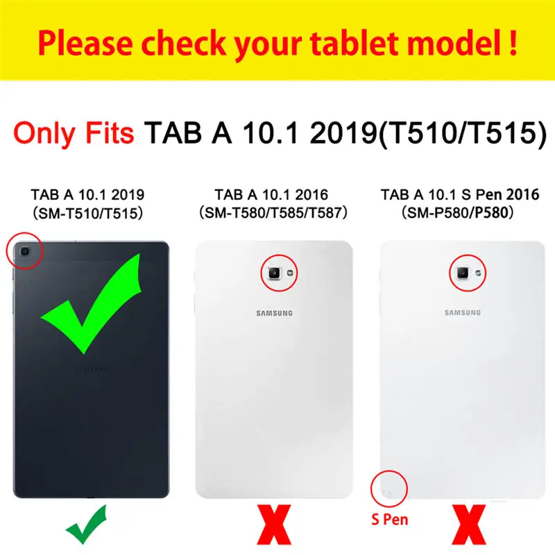 Чехол для Samsung Galaxy Tab A 10,1 T510 T515 SM-T510 SM-T515 чехол Funda сверхмощный ударопрочный детский чехол-подставка на плечо