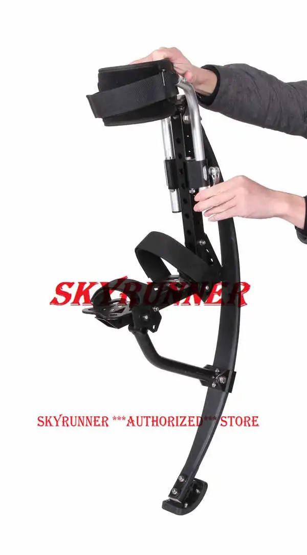 Новое поступление, скайп Stilt Skyrunner для взрослых, отрегулируйте отскакивающие Ходули, для мужчин, обновленная версия, сплав, квадратный