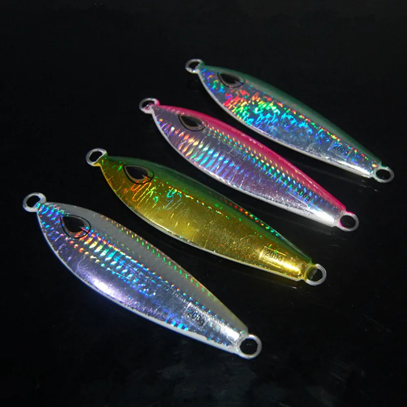Ufishing Sea Fishing Baits 100g 10cm Heavy Laser Painted Jigging Lures