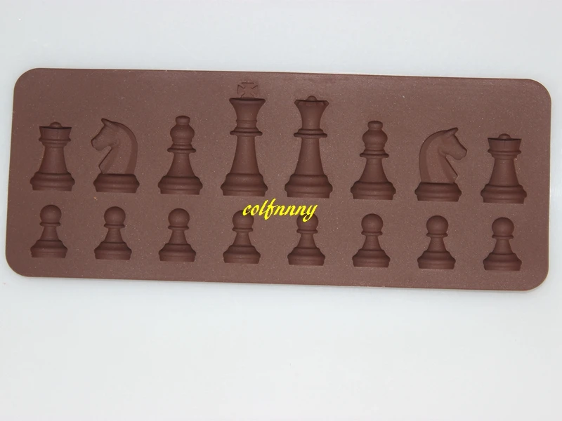 

200pcs/lot Chess Shaped Silicone Mold Chocolate Mould Decorating Tools Cake Mould Fondant Sugar Craft Cake Pastry Baking Tool