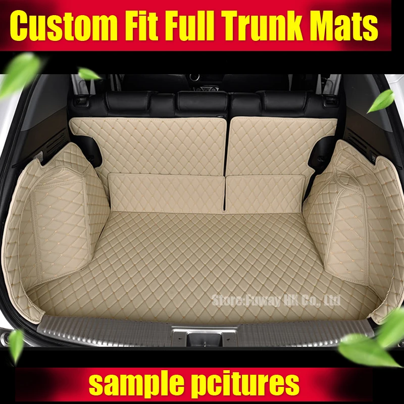 

Custom Special Car Trunk Mats For KIA Sorento 7seats Durable Waterproof Luggage Mats For Sorento 7 Seats waterproof hot sales