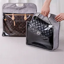 Прозрачная роскошная сумка Пылезащитная сумка для хранения