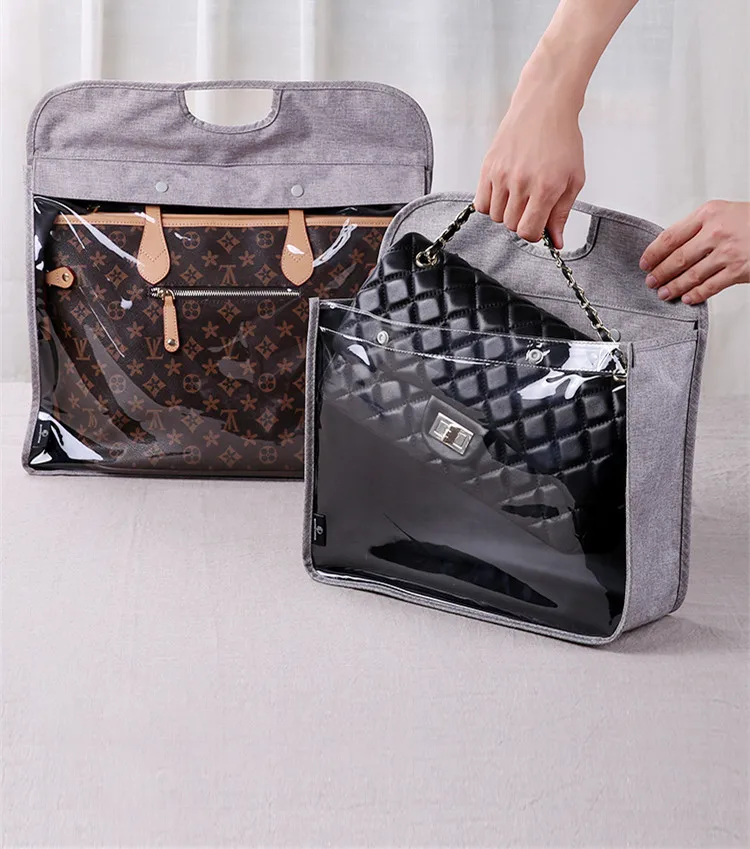 Transparent Handbag Dust Cover Bag Protector Bag Storagein Clothing
